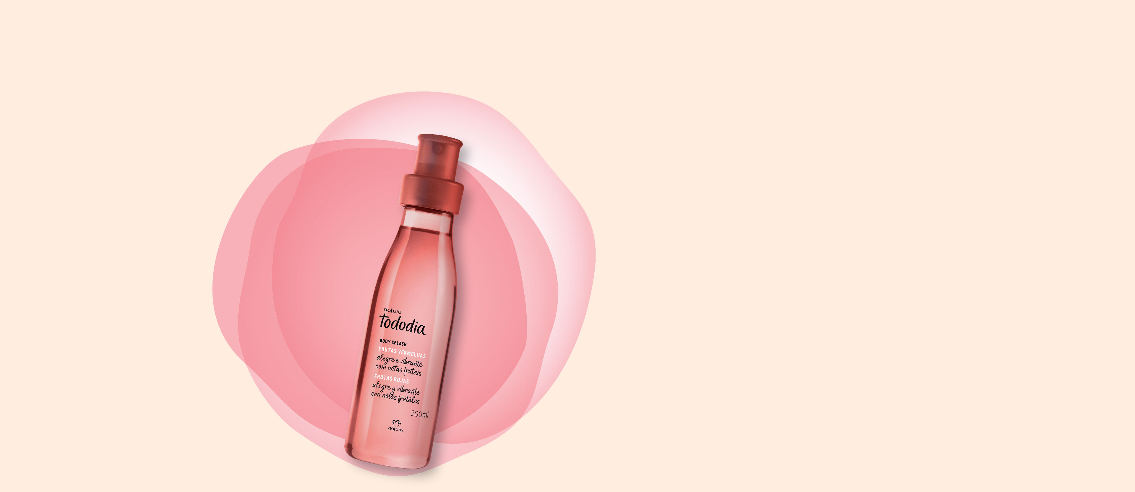 Body splash Frutas Rojas Tododia 200ml