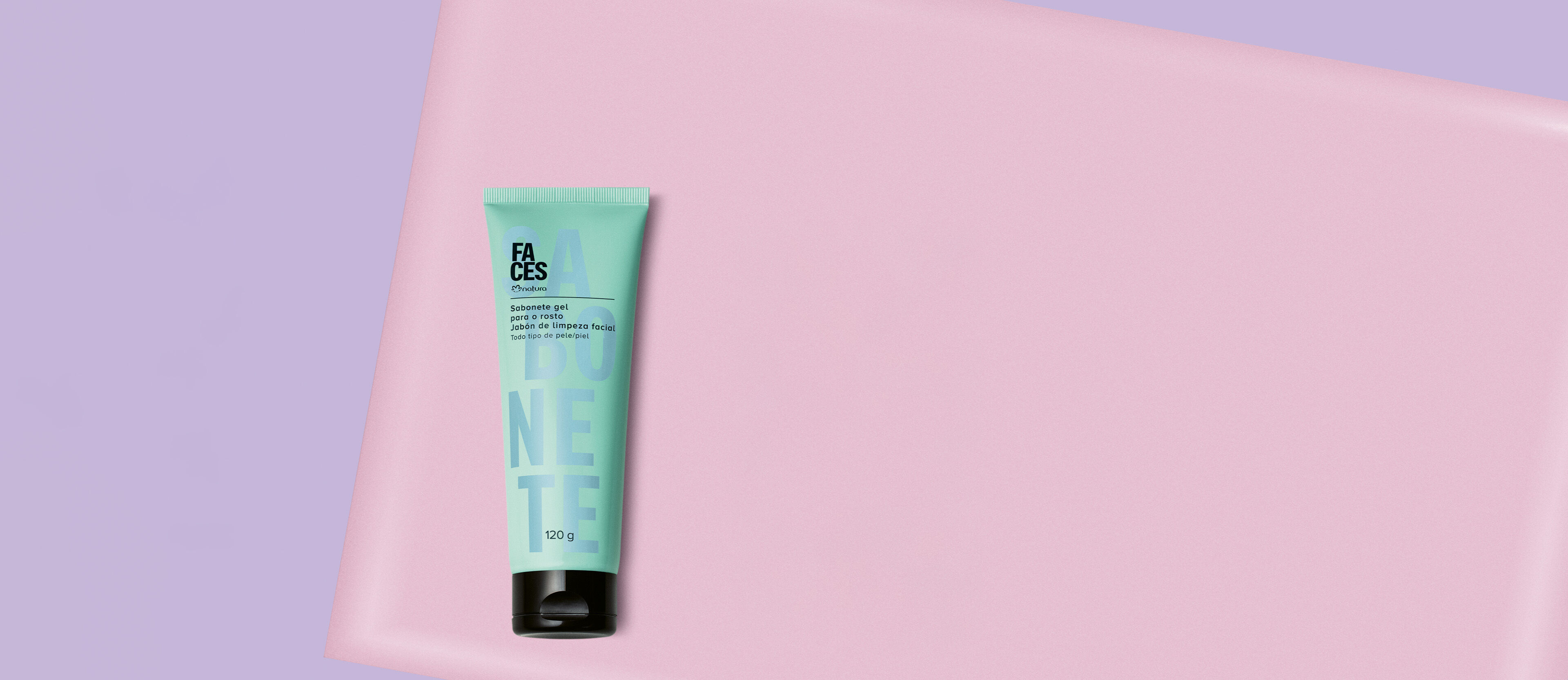 Jabón de limpieza facial para todo tipo de piel 120 g Faces