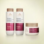 Kit shampoo, Acondicionador y Mascarilla Lumina Reconstrucción de Daños Extremos