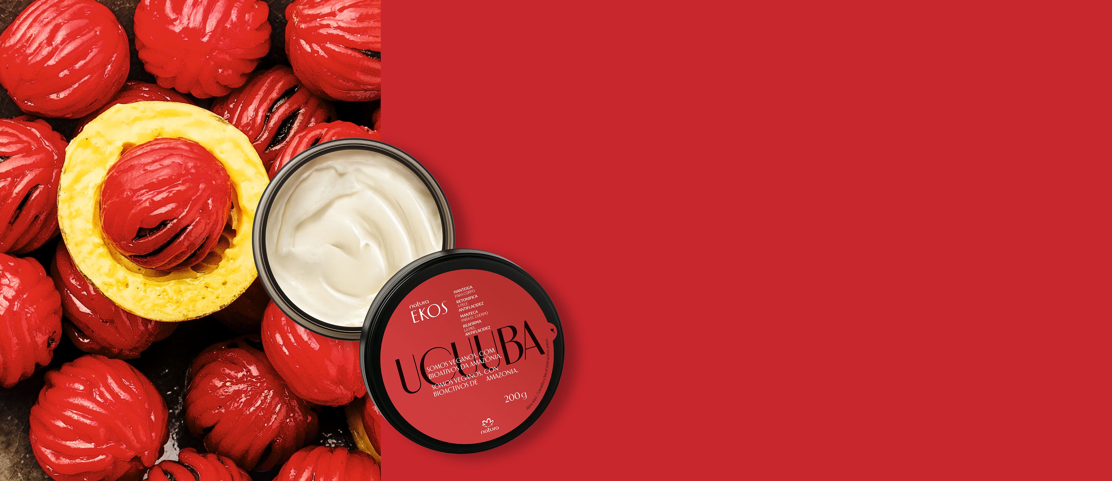 Manteca hidratante reparadora corporal ucuuba