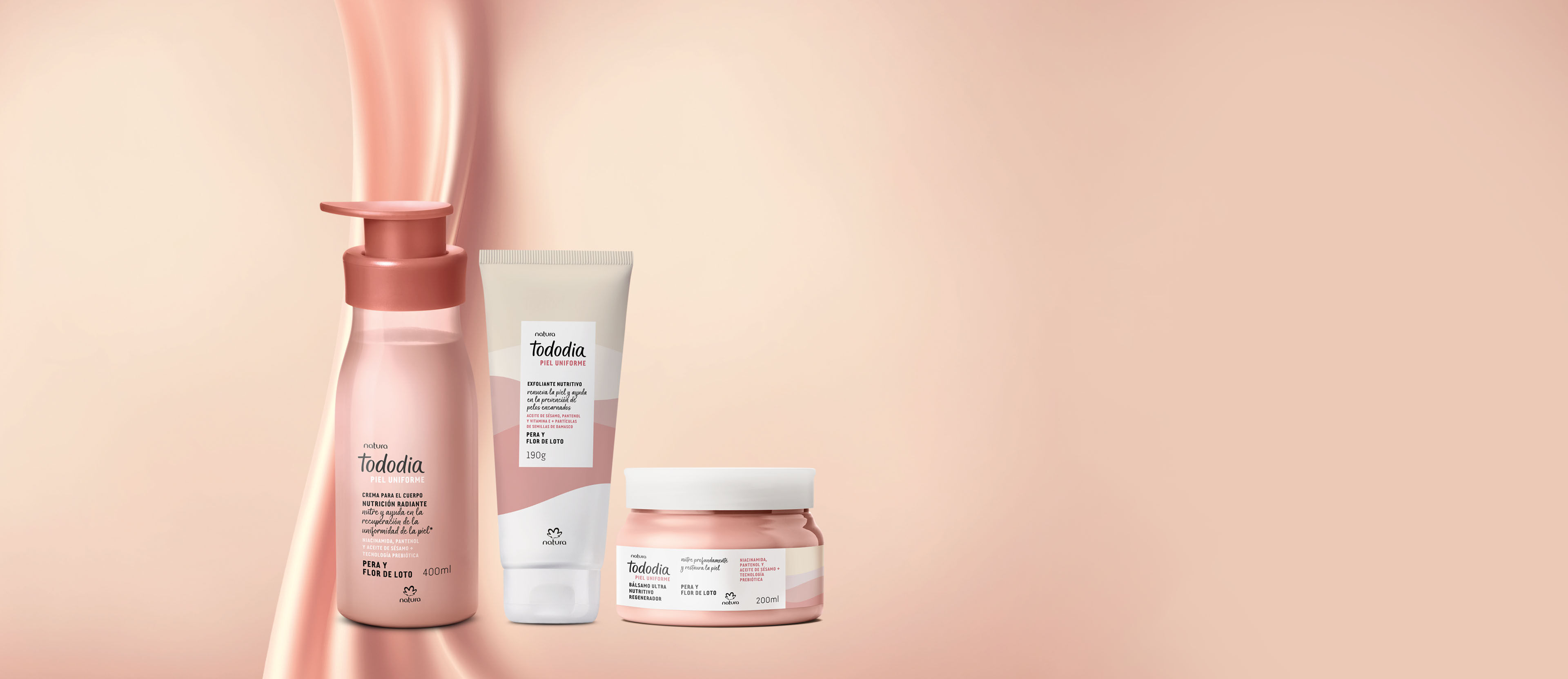 Kit Completo Tododia Pera y Flor de Loto (3 productos)