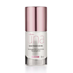 Base Primer para uñas 3D Gel 8ml Una | Natura