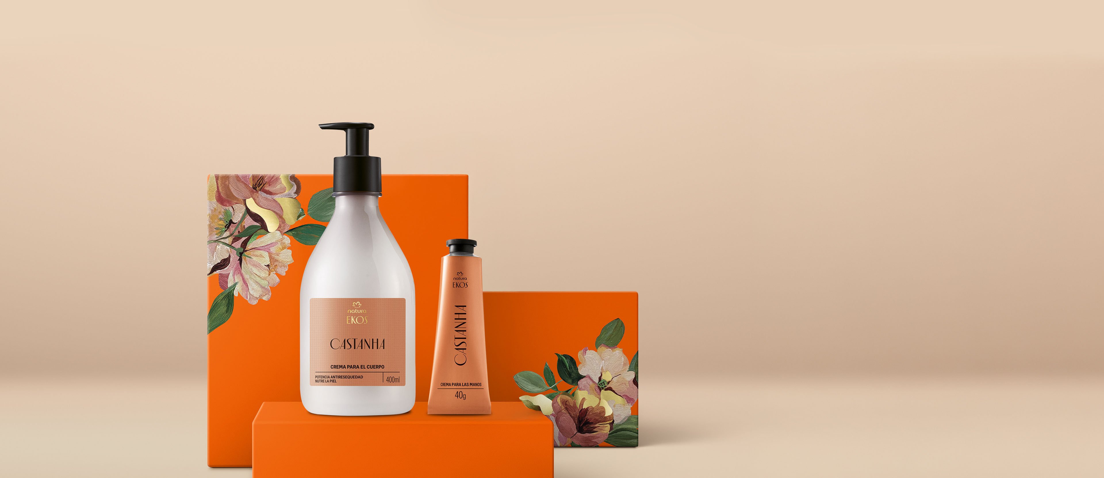 Regalo Madres Ekos Castaña (1 crema corporal + 1 crema manos)