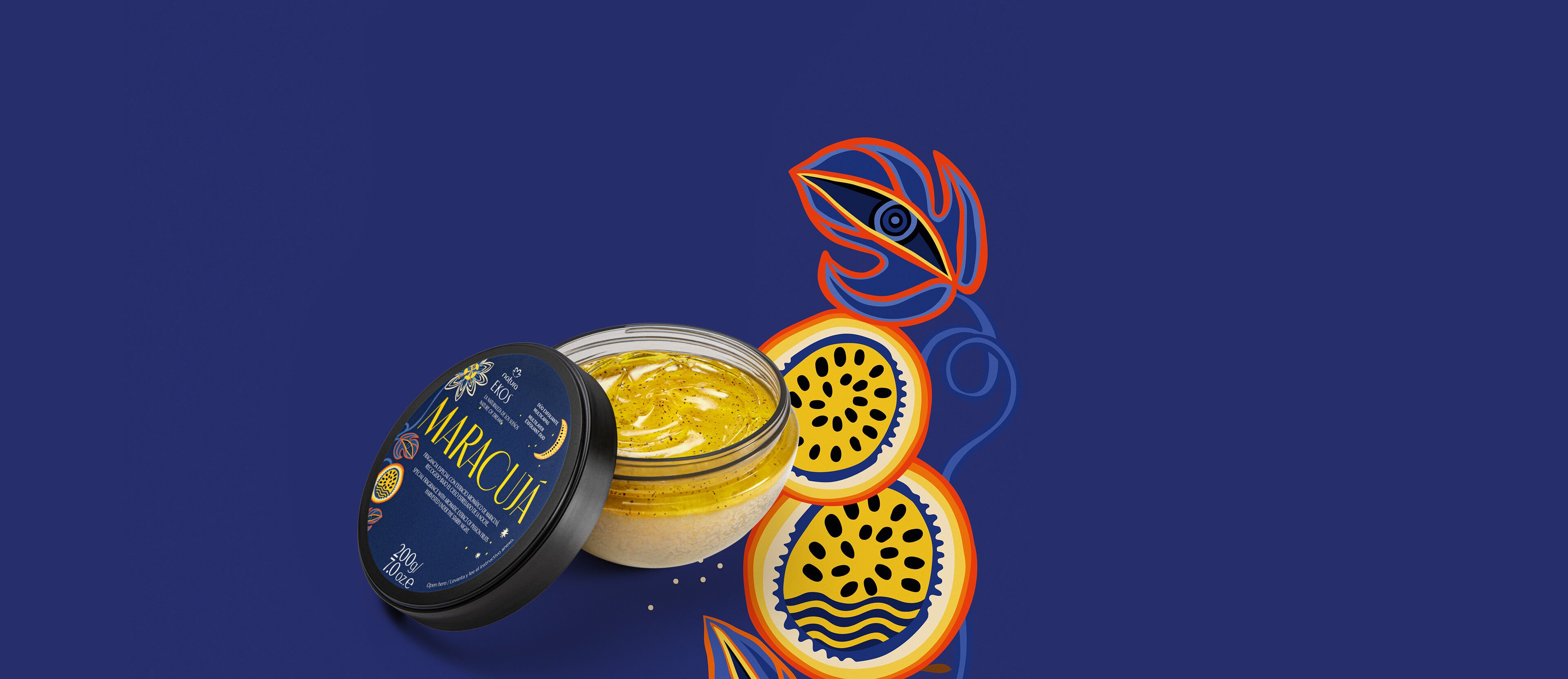 Duo Exfoliante Multicapas Ekos Maracuyá Naturaleza de los Sueños