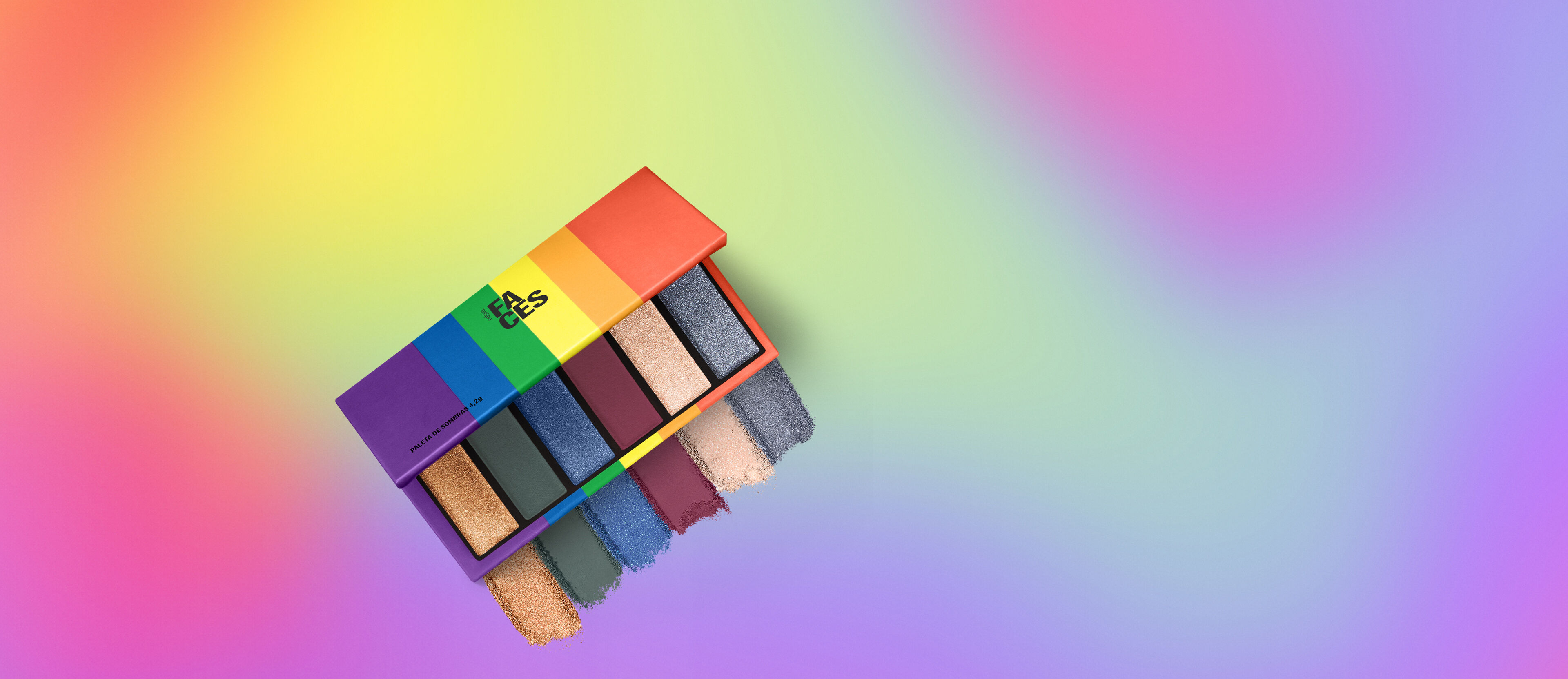 Paleta de Sombras Faces