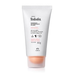 Desodorante En Crema Tododia Mango Rosa y Agua de Coco 80 g