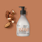 Jabón líquido para las manos castaña