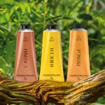 Kit Crema Hidratante para Manos Ekos Pitanga, Castaña y Maracuyá