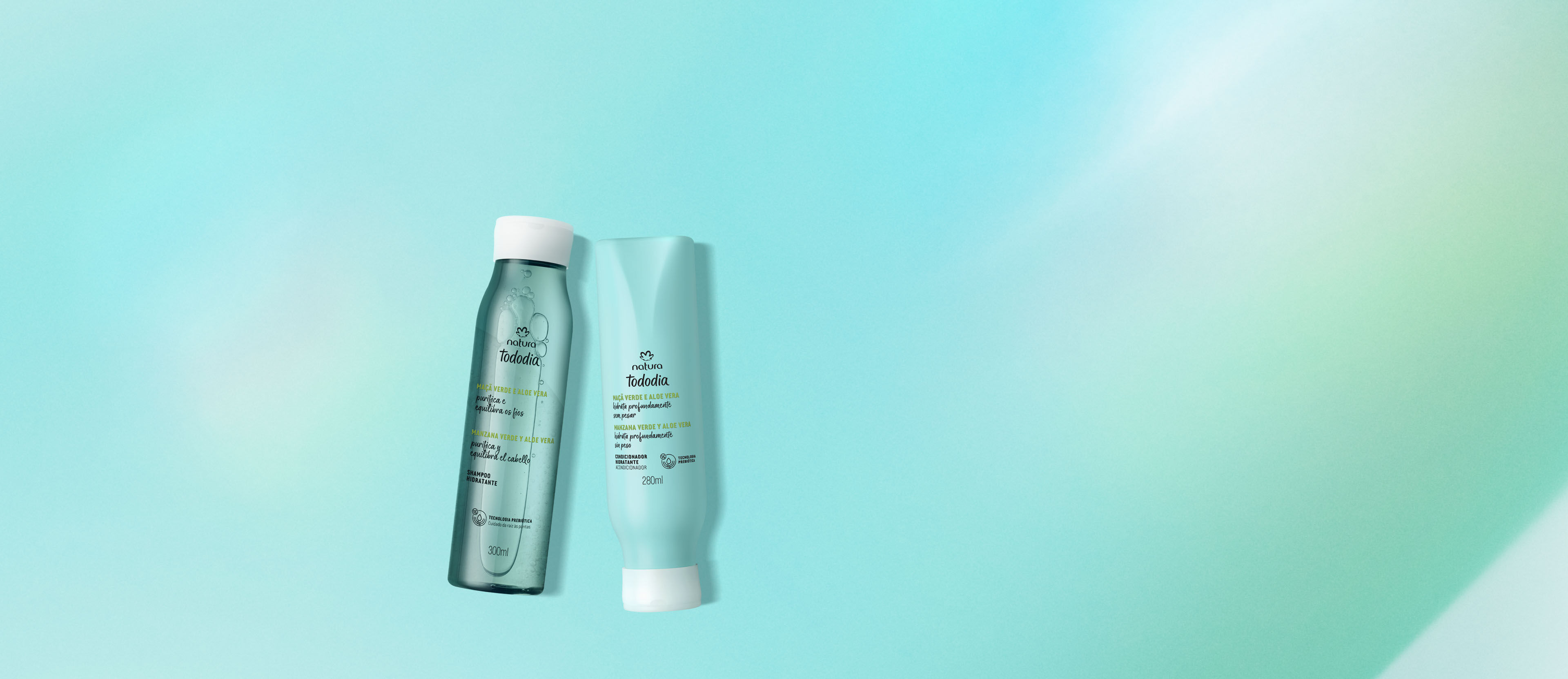 Kit shampoo y Acondicionador Tododia Hidratación Básico (2 productos)