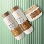 Kit shampoo, Acondicionador y Mascarilla Antiedad y Regenerador Capilar Natura Lumina