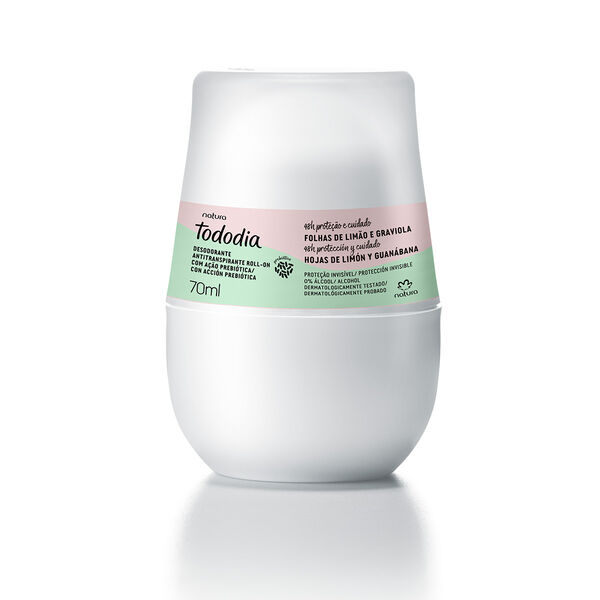 Desodorante prebiótico roll on hojas de limón y guanábana