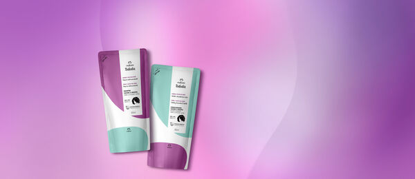 Kit Repuesto Shampoo y Acondicionador para Cabello Rizado y Crespo Tododia Mora y Aceite de Coco