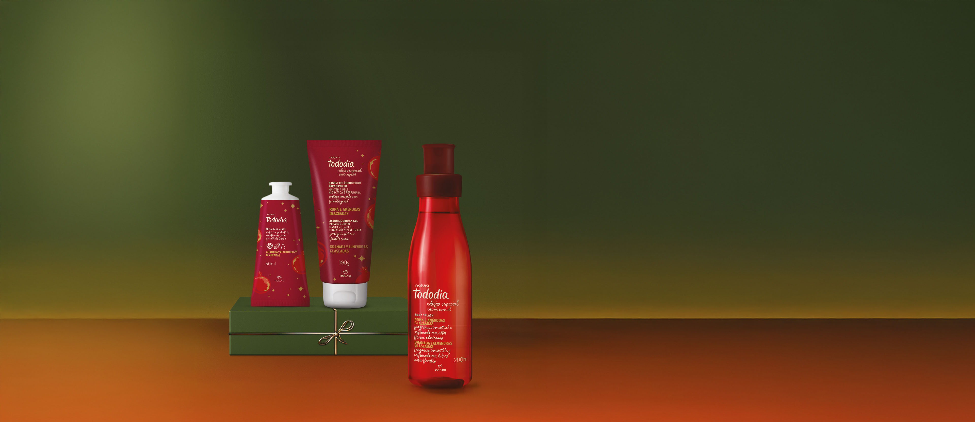 Regalo Tododia Granada y Almendras Glaseadas