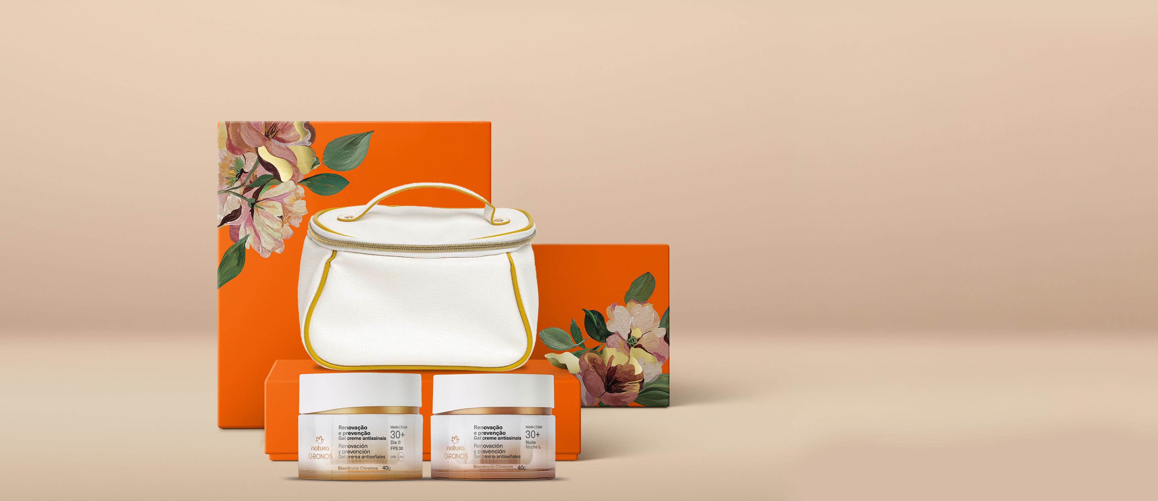 Regalo Madres Rutina Antiseñales +30 (1 crema día + 1 crema noche + 1 cosmetiquera)