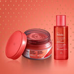 Kit Crema Merengue y Aceite Corporal Bifásico Natura Tododia Fresa y Vainilla Dorada