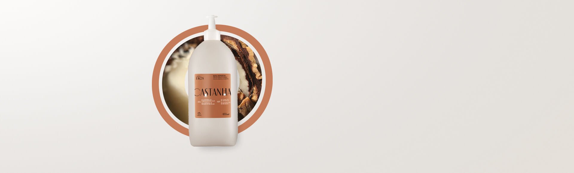 Repuesto pulpa hidratante corporal castaña