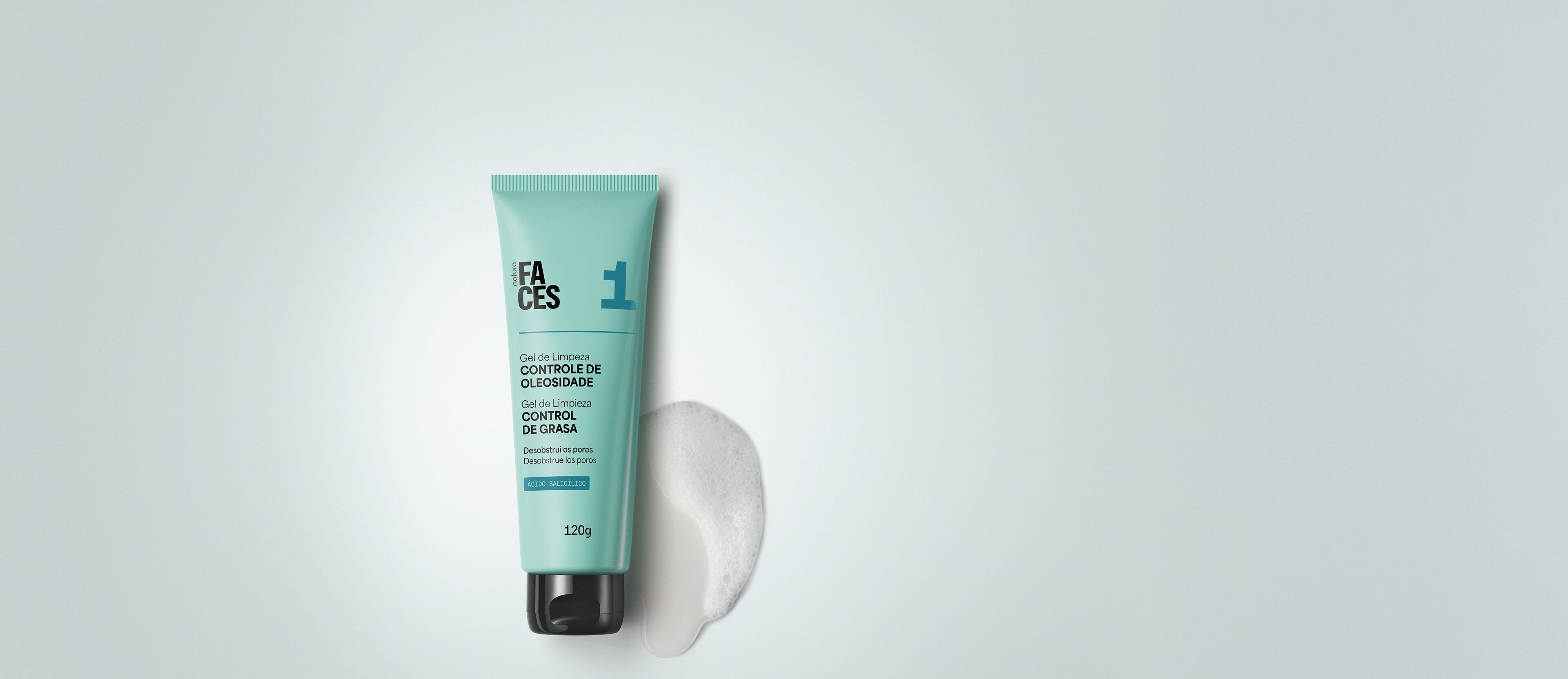 Gel de Limpieza para Control de Oleosidad Faces