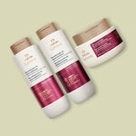 Kit shampoo, Acondicionador y Mascarilla Lumina Reconstrucción de Daños Extremos