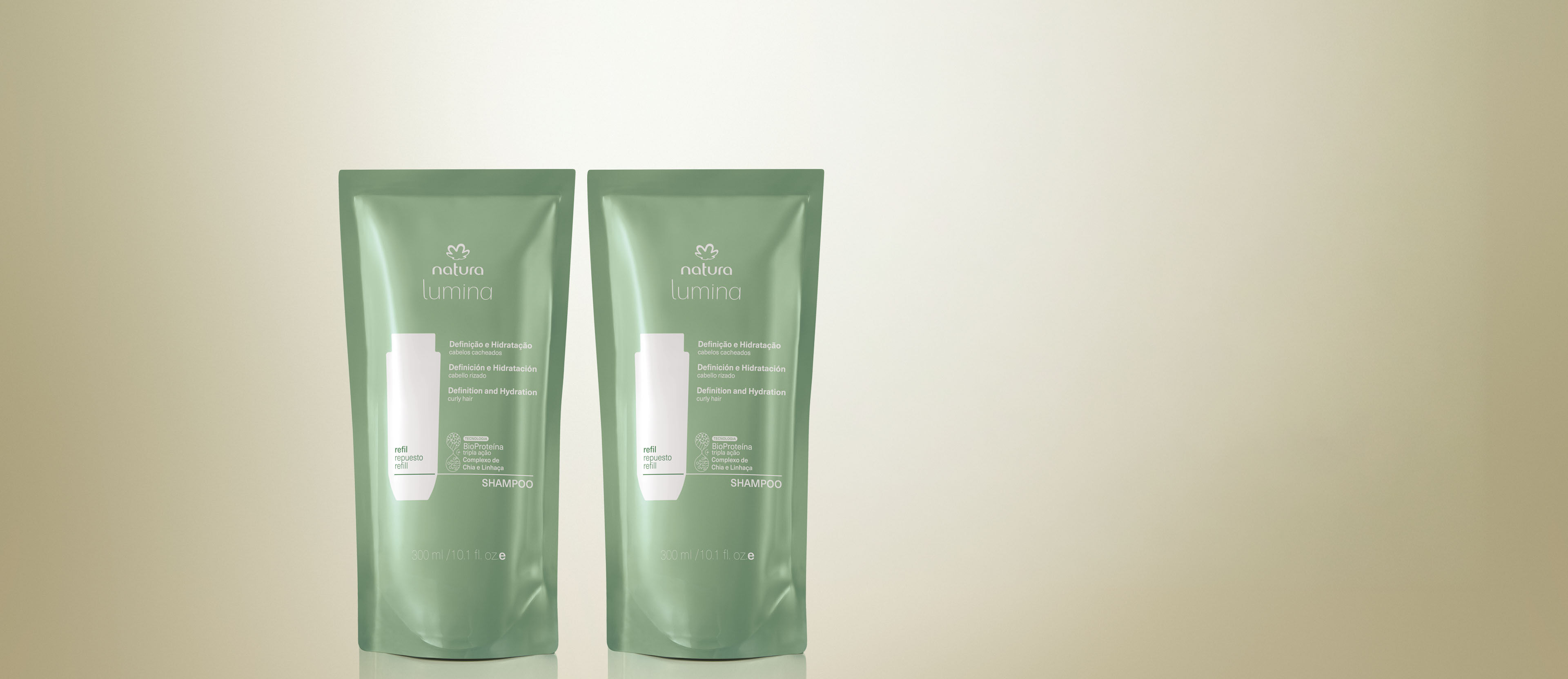 Kit Repuesto de Champú Lumina Definición e Hidratación