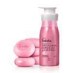 Kit Jabón y Crema para el Cuerpo Tododia Frambuesa y Pimienta Rosa