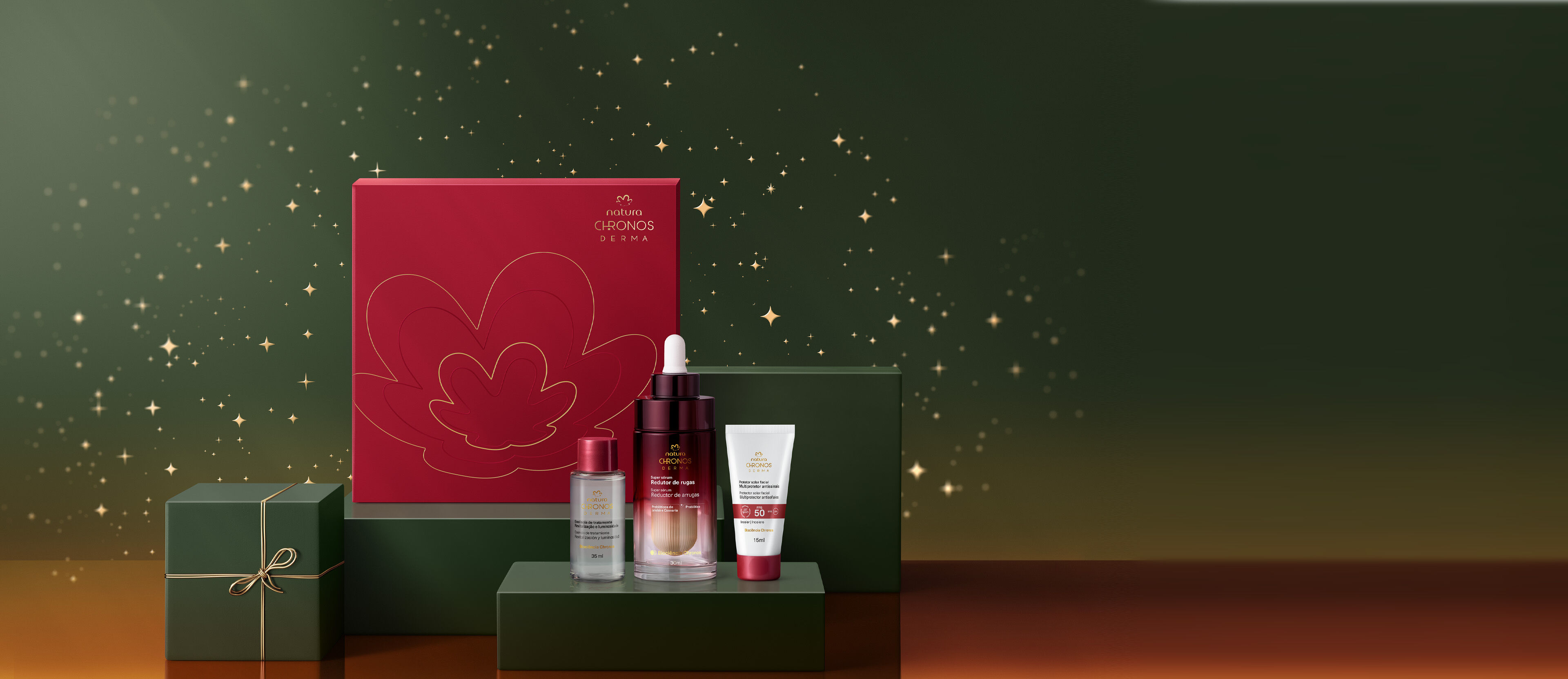 Set de Regalo Natura Chronos Treatment Power (3 productos)