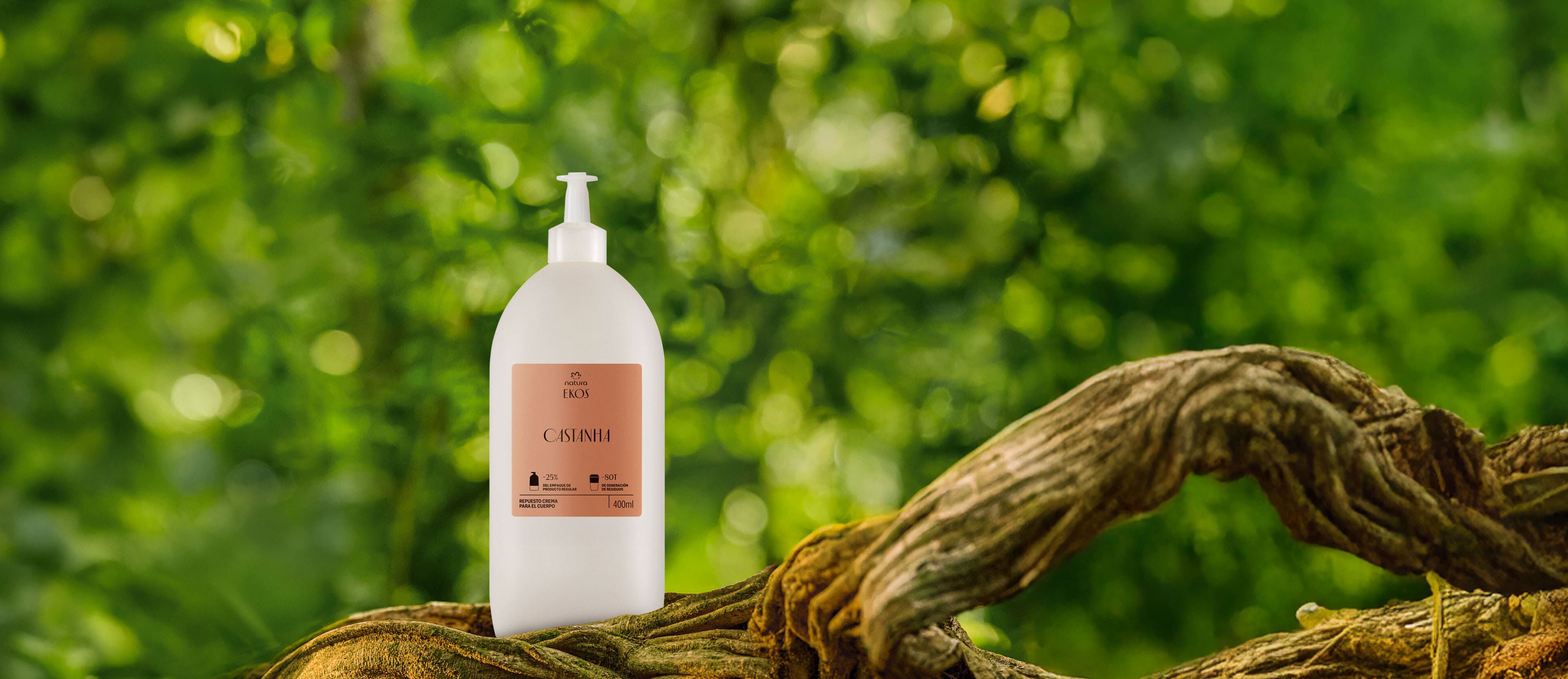 Repuesto Crema Hidratante para el Cuerpo Ekos Castaña 400 ml
