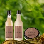 kit shampoo, acondicionador y mascarilla Ekos murumuru