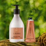 Kit Crema para el Cuerpo y Manos Ekos Castaña