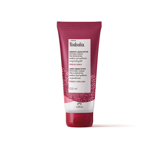 Jabón Líquido Íntimo Tododia Cereza y Avellana 200 ml