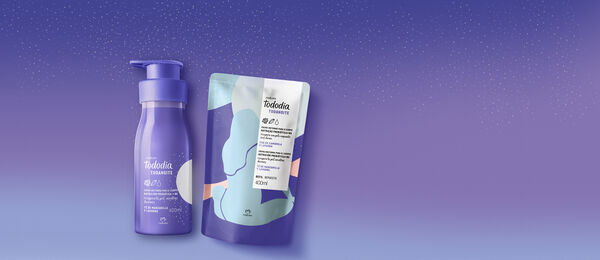 Kit Crema Nutritiva Tododia Todanche Té de Manzanilla y Lavanda con Repuesto