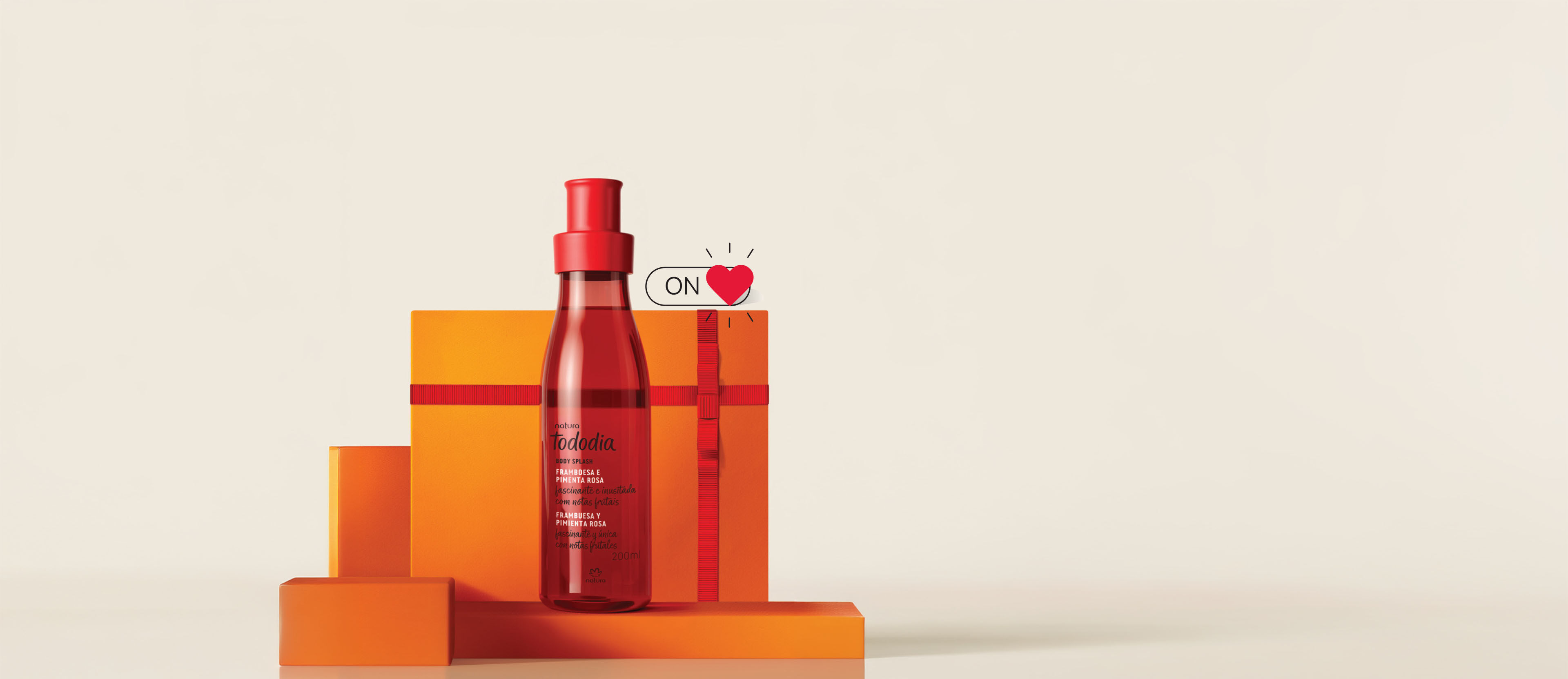 Regalo Body Splash Frambuesa y Pimienta Roja