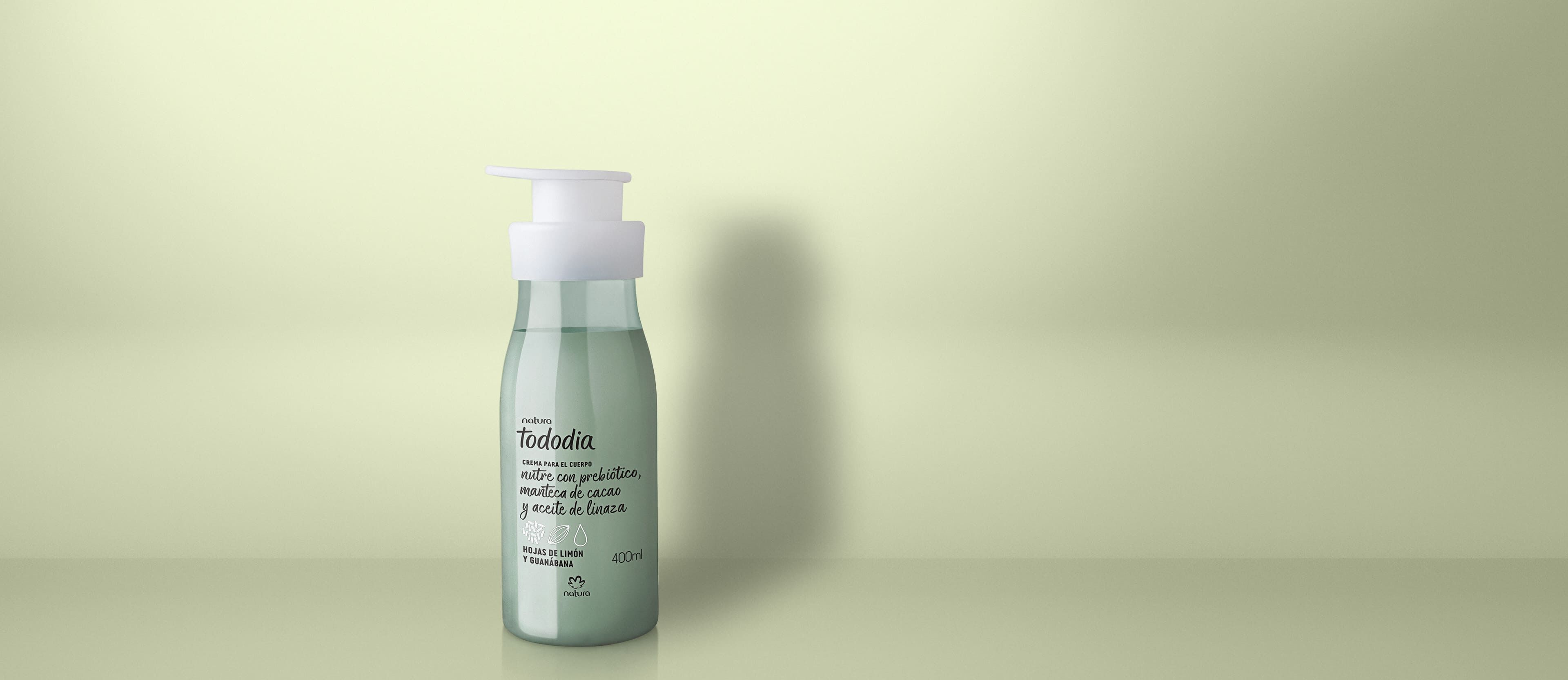 Crema Nutritiva Tododia Hojas de Limón y Guanábana 400 ml