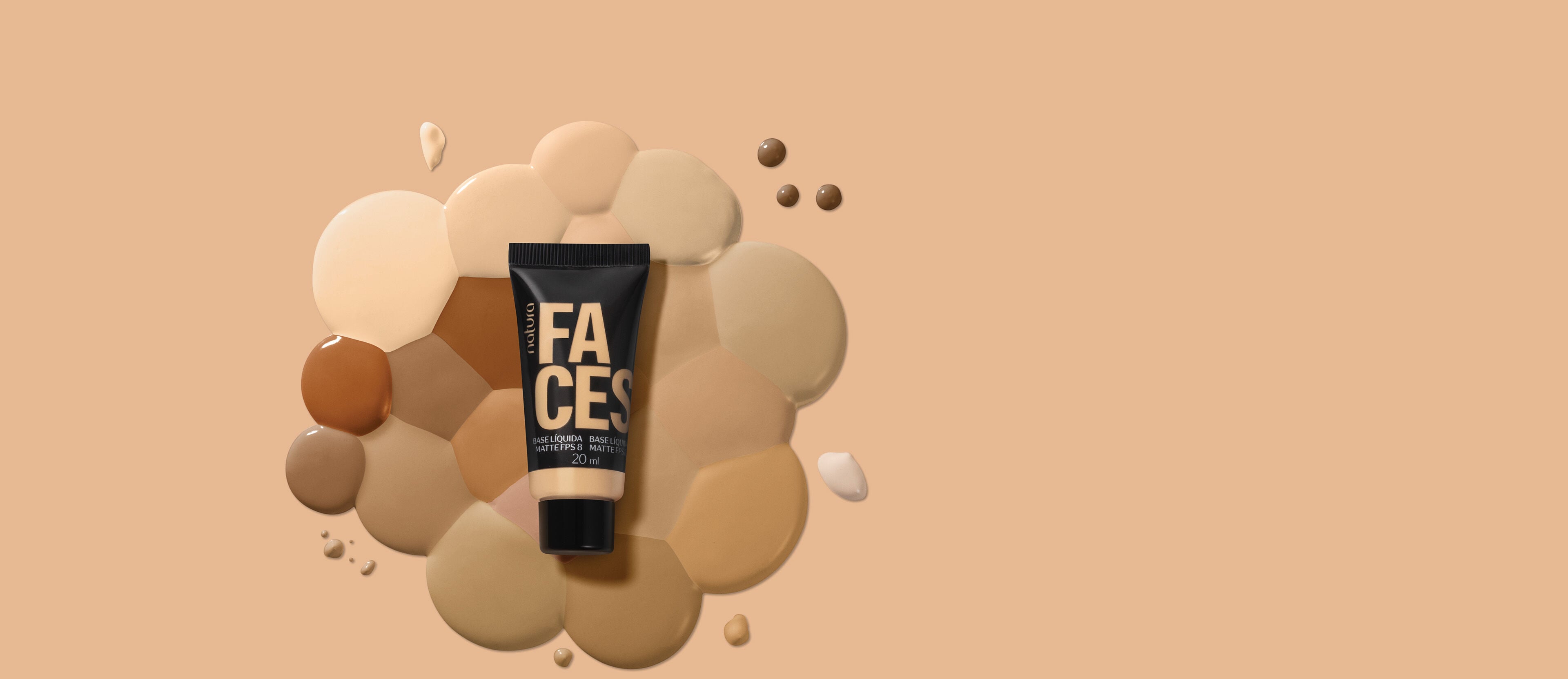 Base liquida mate Faces