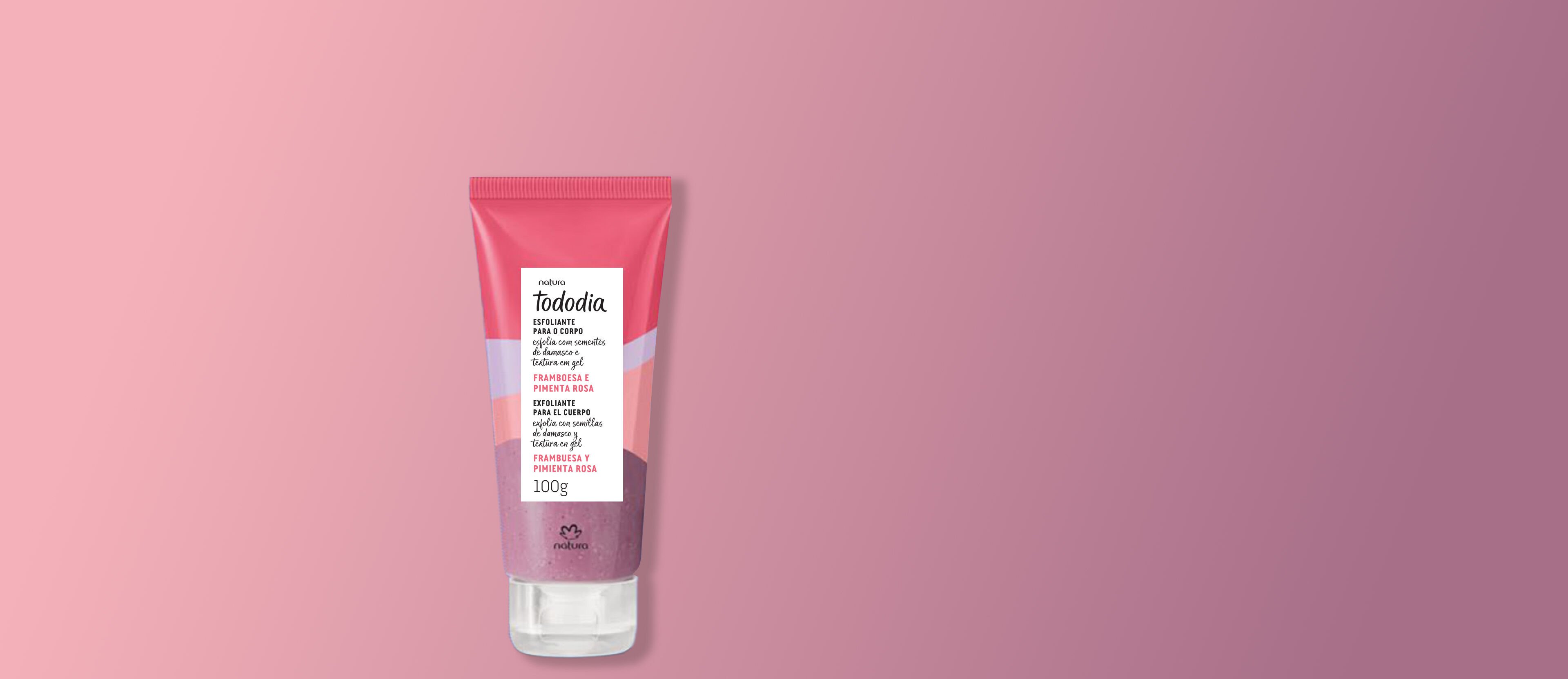 Regalo Exfoliante Tododia Frambuesa y Pimienta Rosa