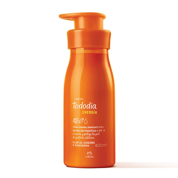 Crema Nutritiva Tododia Flor de Jengibre y Mandarina 400 ml