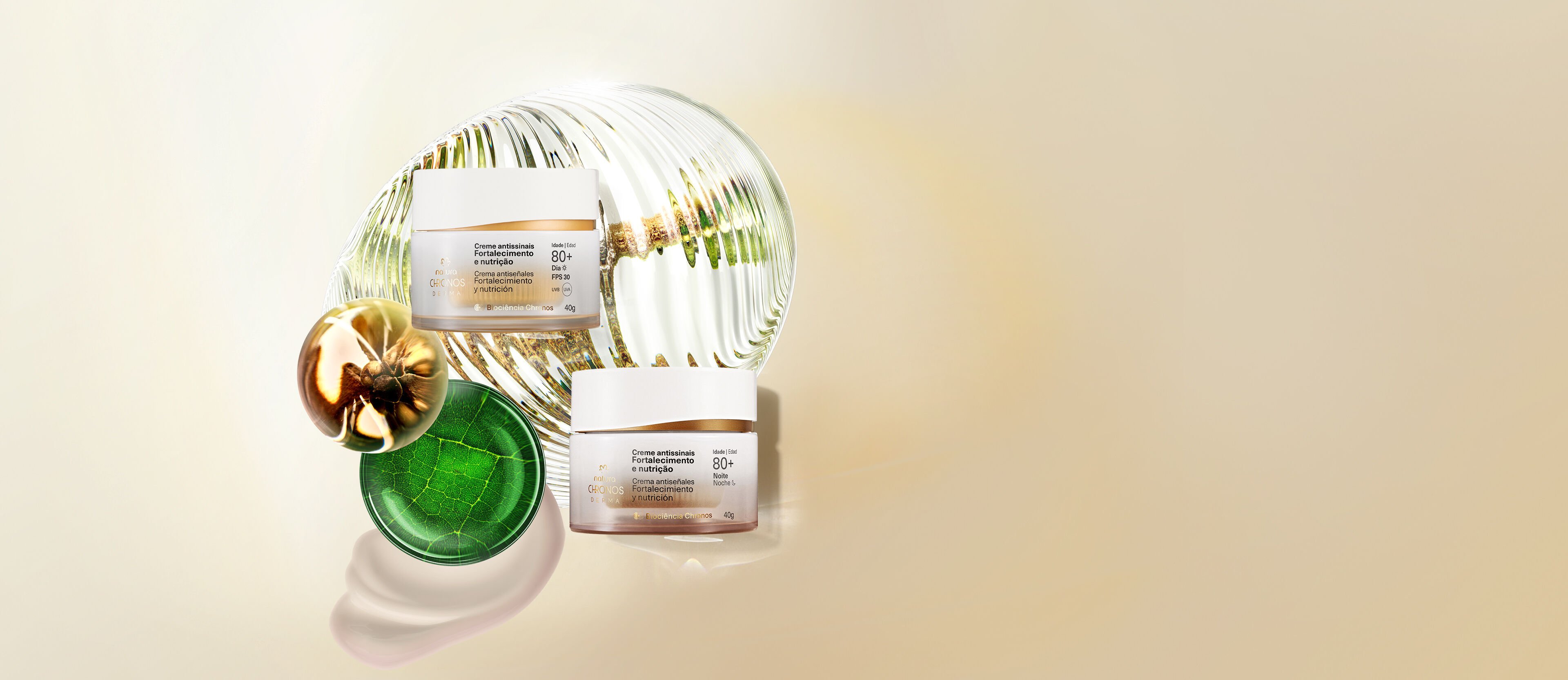 Kit Dúo Antiseñales 80+ Chronos Derma