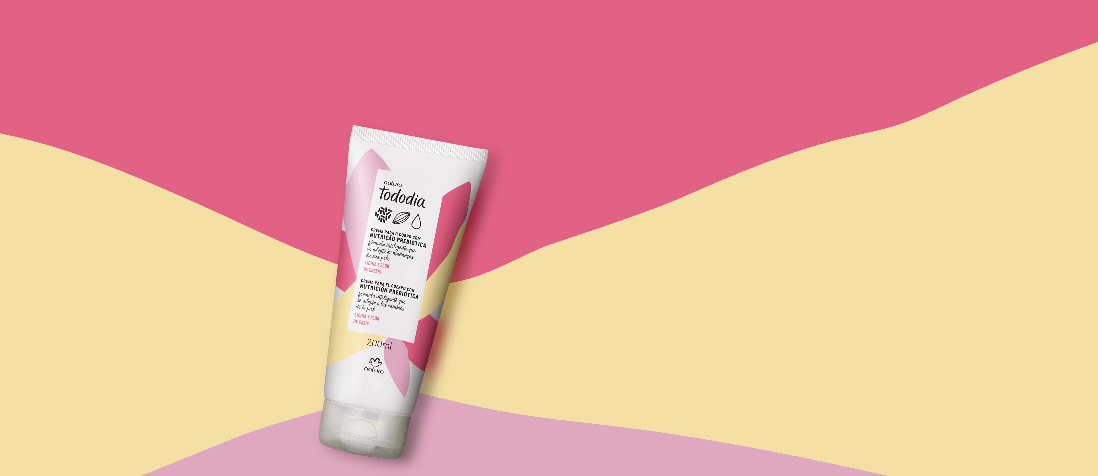 Crema Nutritiva Tododia Lichia y Flor de Casis 200 ml