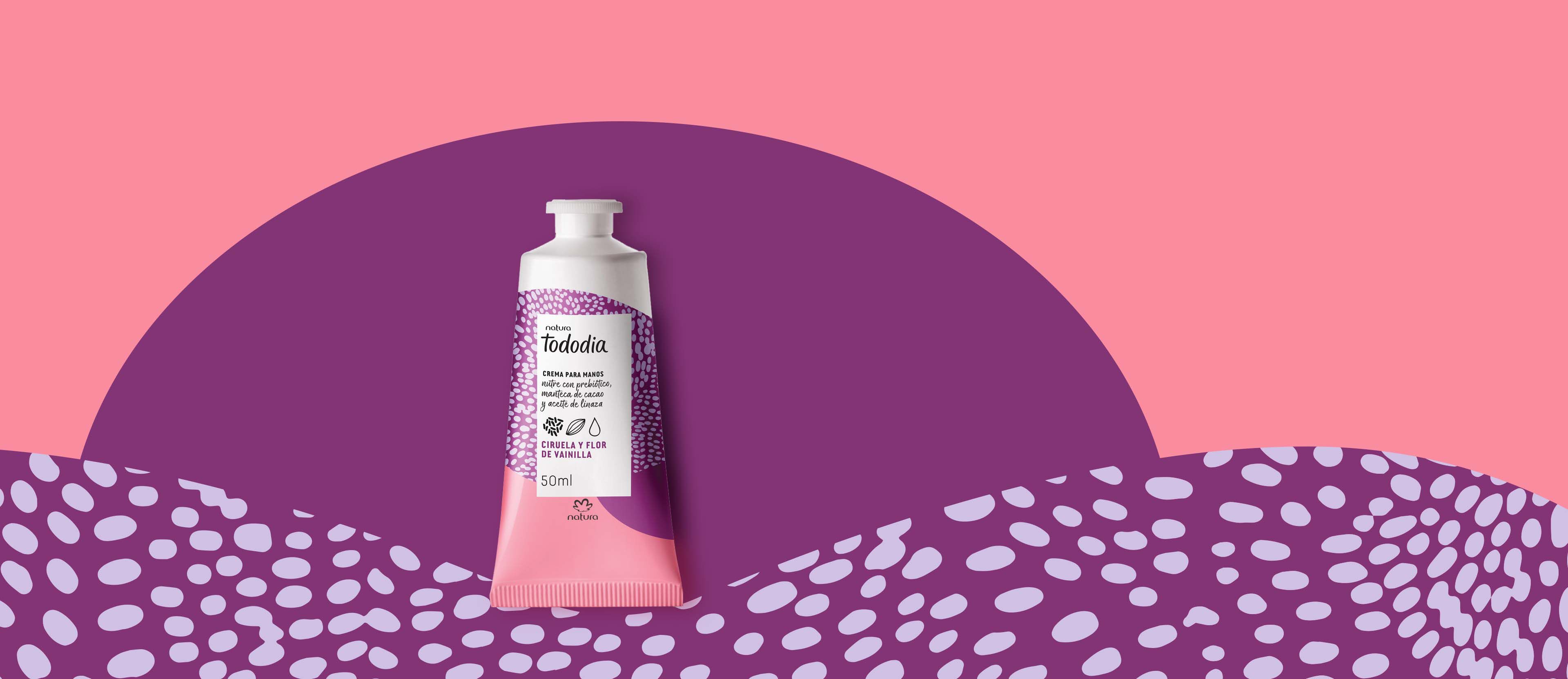 Crema Nutritiva Para Manos Ciruela Y Flor De Vainilla Tododia