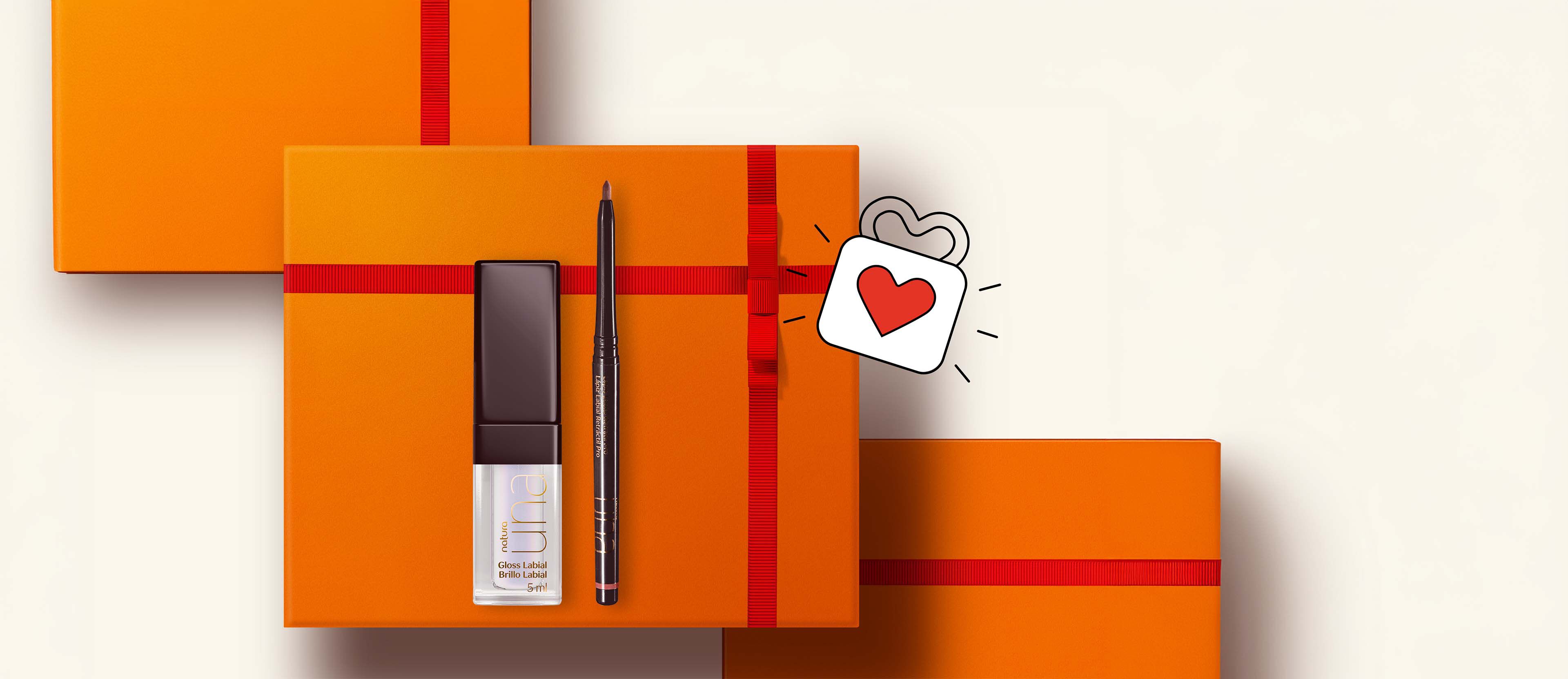 Regalo Gloss y Lapiz Labial Natura Una