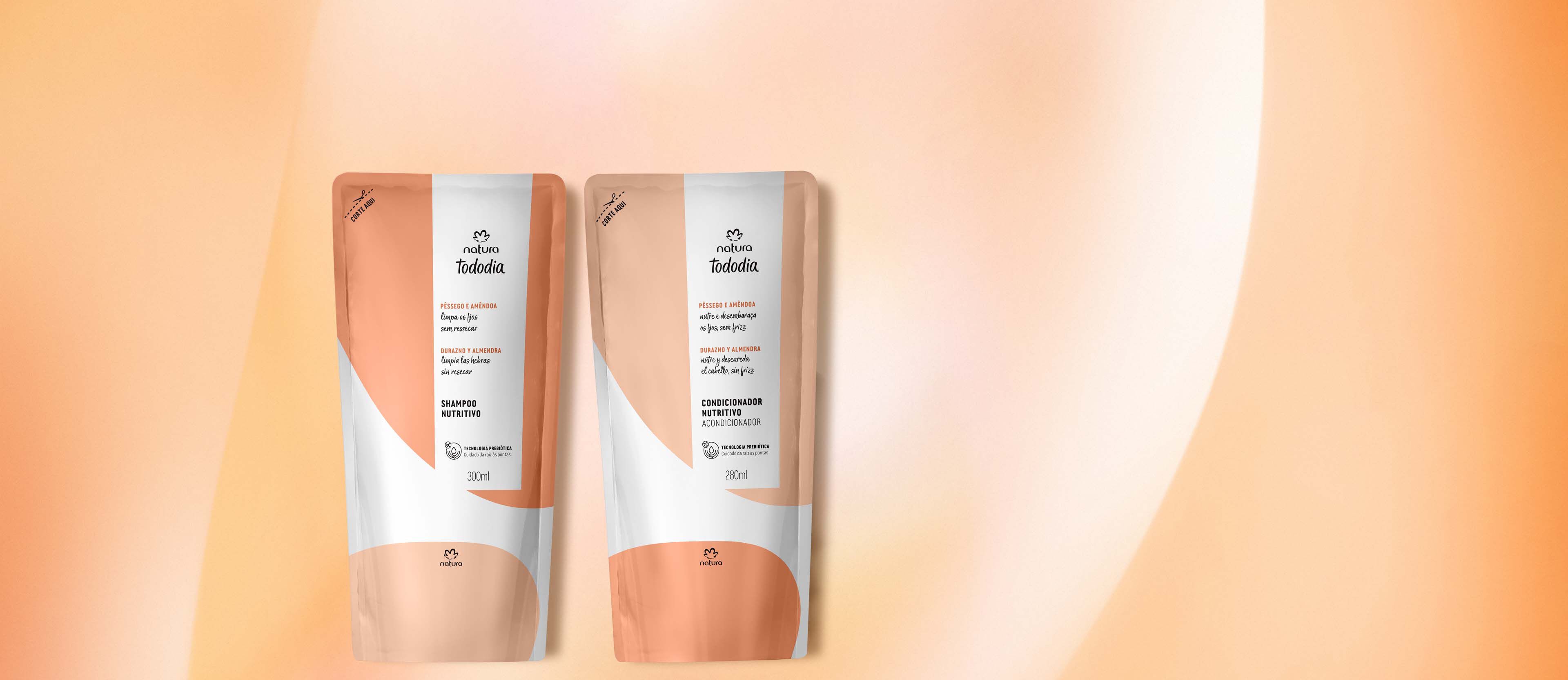 Kit Tododia Nutrición Repuesto de shampoo y acondicionador