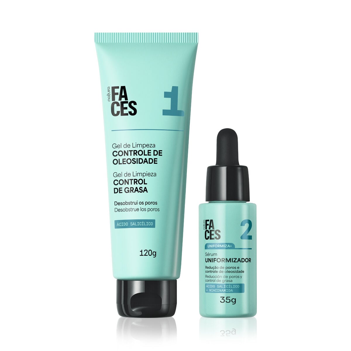 Kit Faces rostro rutina antioleosidad