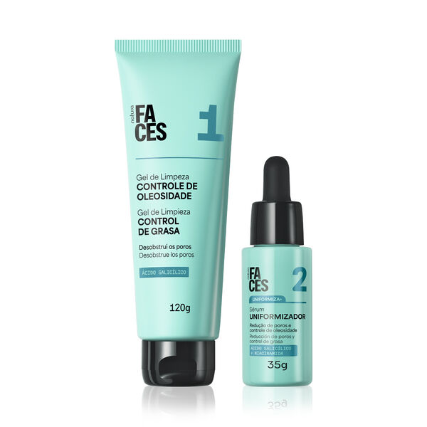 Kit Faces rostro rutina antioleosidad