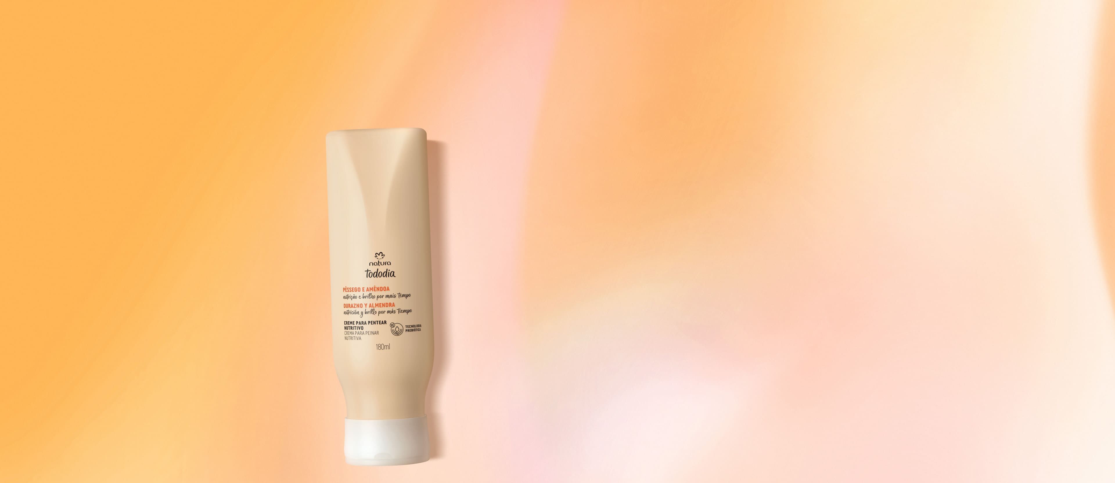 Crema para peinar Durazno y Almendras Tododia 180ml