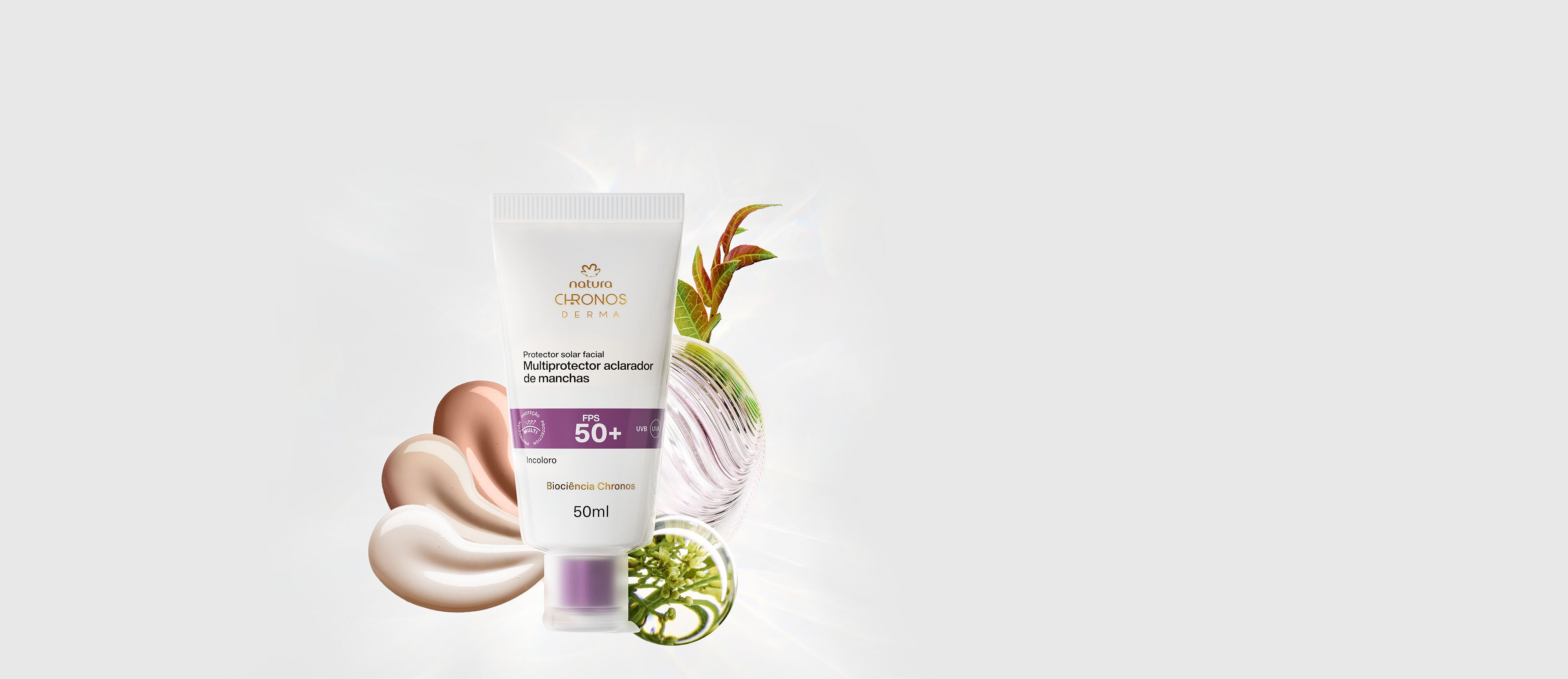 Protector Solar Facial Multiprotector Aclarador FPS 50+