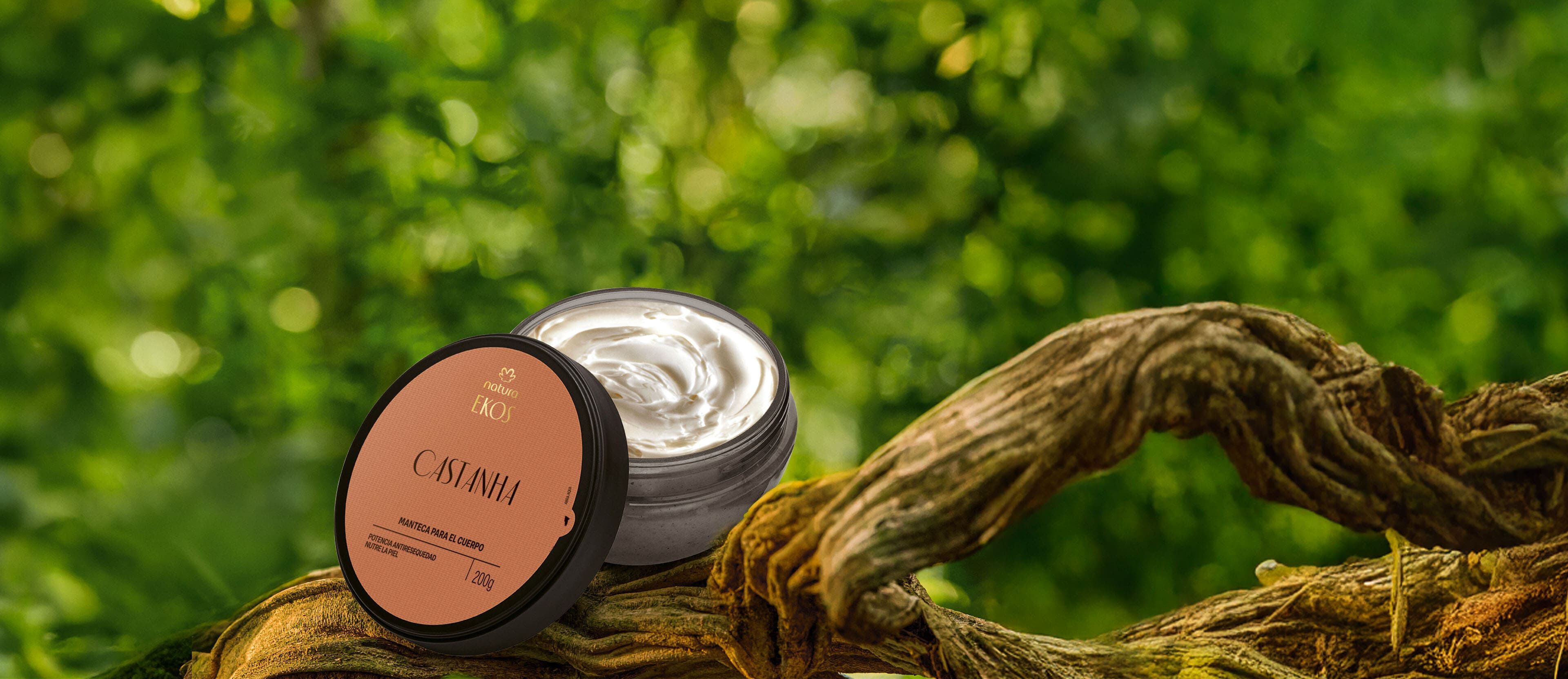 Manteca Hidratante para el Cuerpo Ekos Castaña 200 g