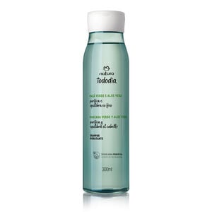 Shampoo hidratante manzana verde y aloe vera Tododia 300 ml
