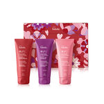 Kit Crema para el Cuerpo Natura Ekos Frambuesa y Pimienta Roja, Ciruela y Flor de Vainilla y Cereza y Avellana