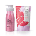 Kit Crema Nutritiva para el Cuerpo Tododia Frambuesa y Pimienta Rosa con Repuesto