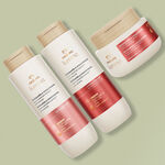 Kit Completo Shampoo, Acondicionador y Máscara Lumina Anticaída y Crecimiento