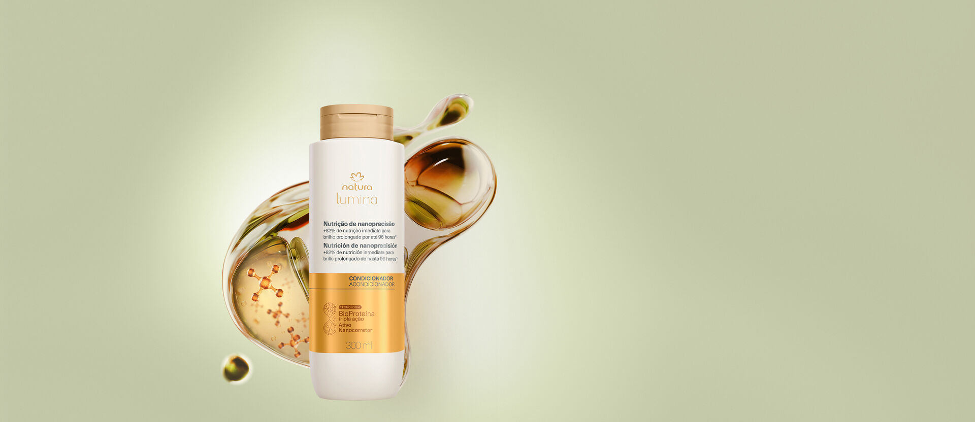 Acondicionador Lumina Nourishing Shine 300 ml